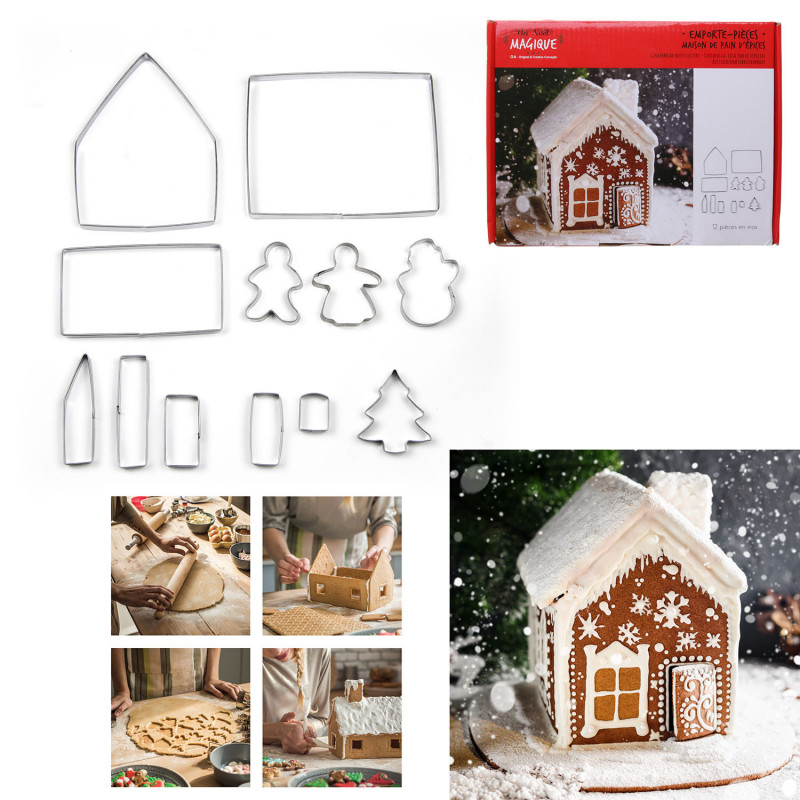 EMPORTE PIECES MAISON PAIN D'EPICES