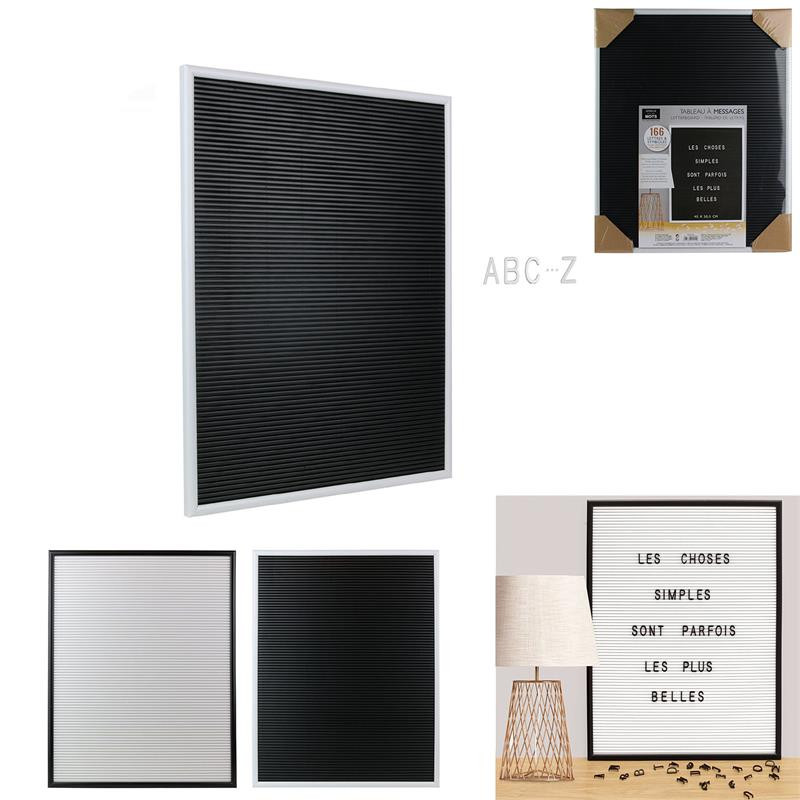 LETTER BOARD EN PLASTIQUE