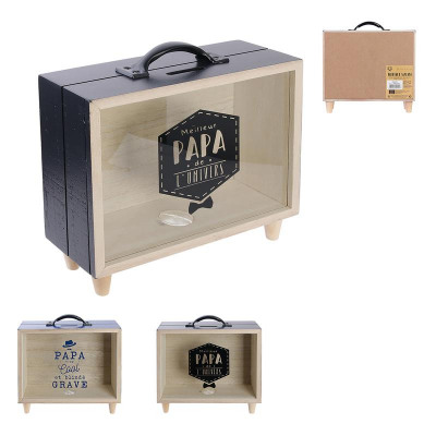 TIRELIRE VALISE PAPA