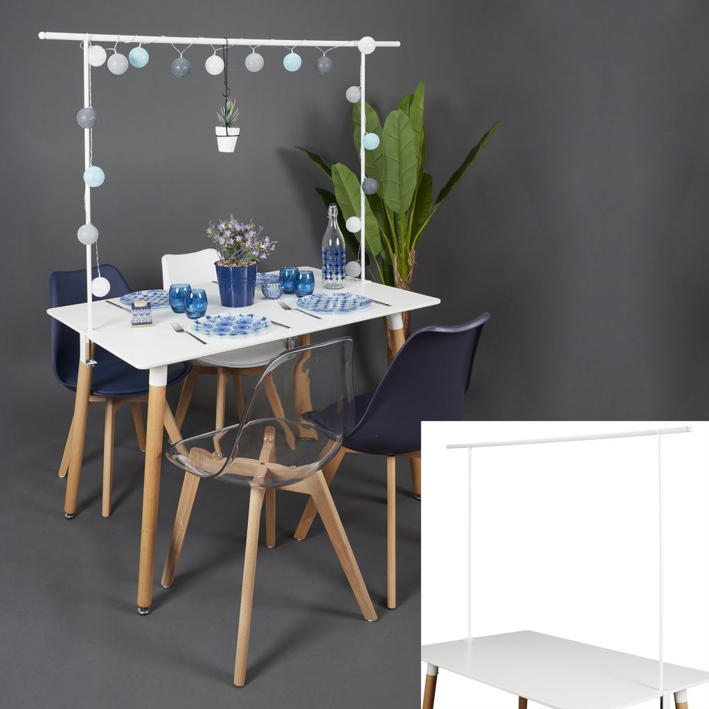 BARRE DECORATIVE AJUSTABLE POUR TABLE