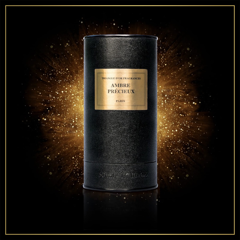AMBRE PRECIEUX TRIANGLE D'OR