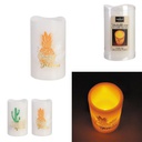 Bougie colorée led déco