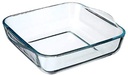 MINI PLAT EN VERRE BOROSILICATE