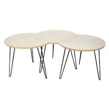 TABLES BLANCHES X3