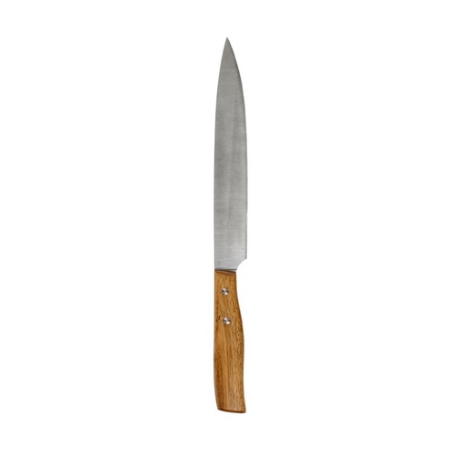 COUTEAU A EFFILER 20CM AVEC MANCHE EN ACACIA M12