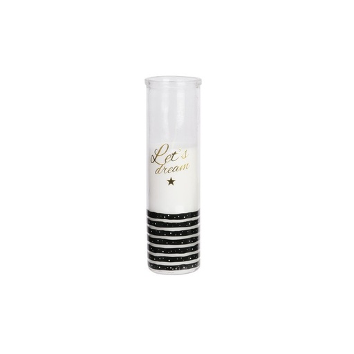 BOUGIE EN VERRE ALLONGE